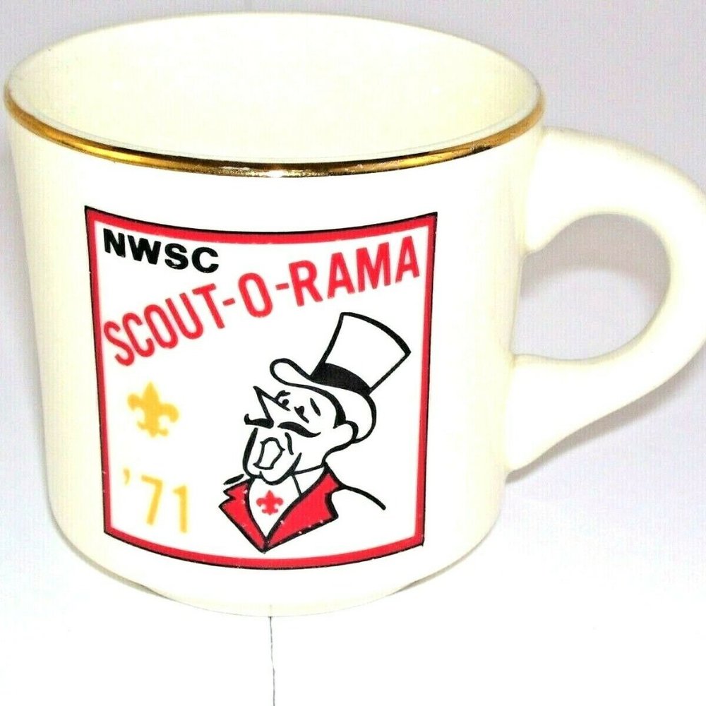 Vintage NWSC Scout O Rama '71 Coffee Cup Mug